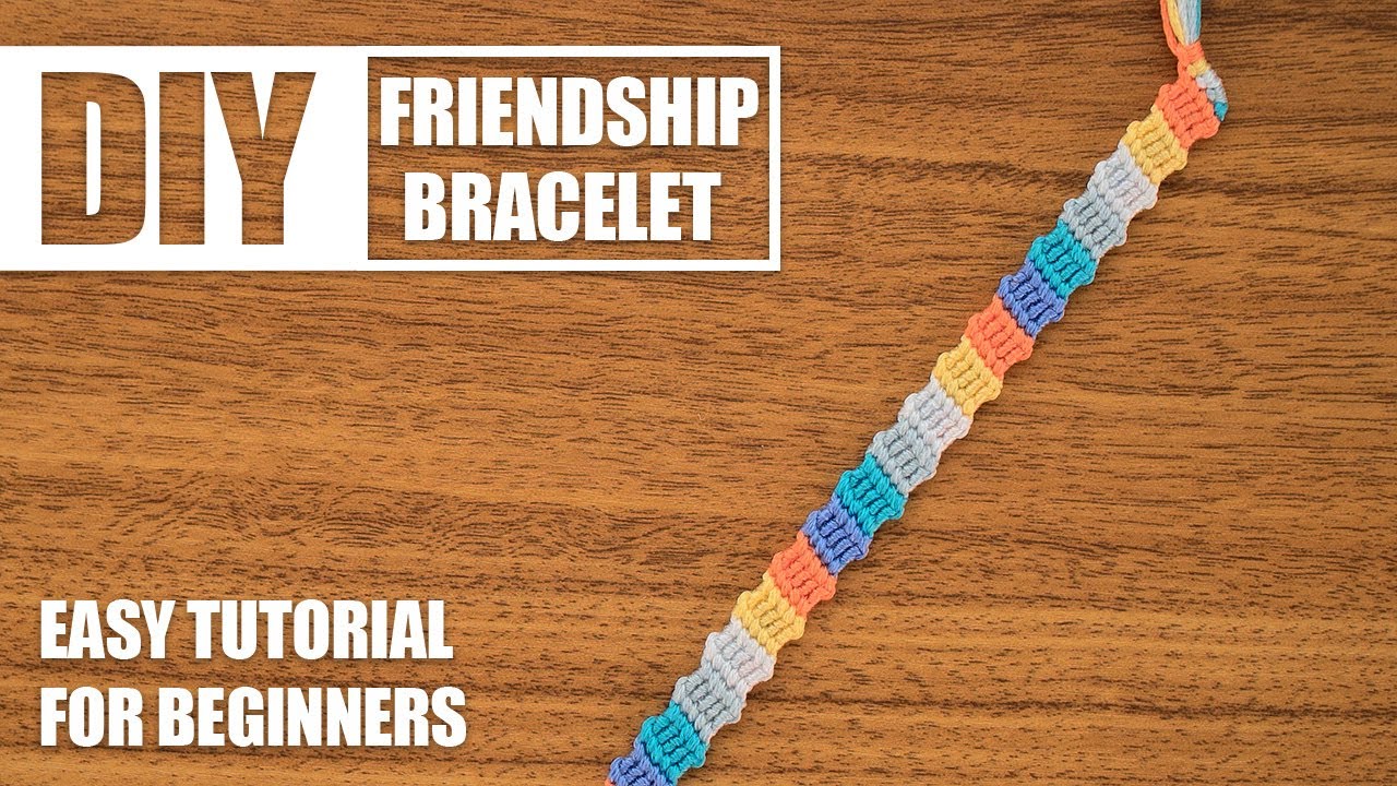 6 Easy Friendship Bracelet Patterns (Tutorials & Videos!) | Friendship bracelet  patterns easy, Friendship bracelets easy, Diy bracelets with string