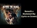 Beyond the Black - Beneath a Blackened Sky (Lyrics on Screen)