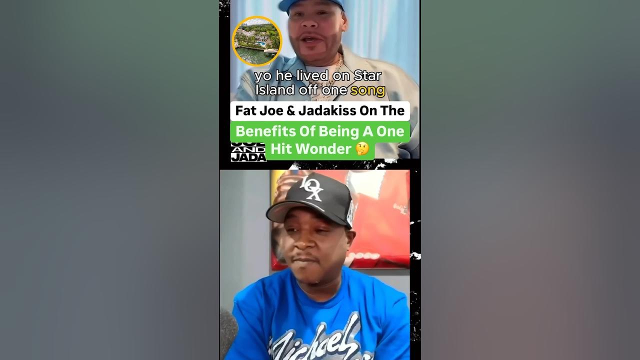 Fat Joe And Jadakiss On The Benefits Of Being A One Hit Wonder π€ Fat Joe And Jadakiss On The Benefits Of Being A One Hit Wonder π€