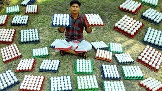 500 Eggs Gravy | Dhaba Style Anda Masala Recipe | Muttai Kulambu | Tasty Egg Curry  Village Food