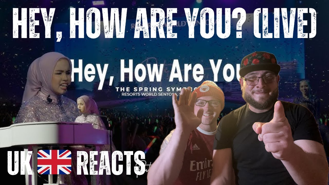 HEY, HOW ARE YOU? (LIVE) - PUTRI ARIANI (UK Independent Artists React) AN OUTSTANDING PERFORMANCE!