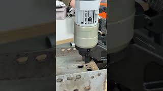 Hand-held portable hydraulic punching machine #punchingmachine #tools#puncher