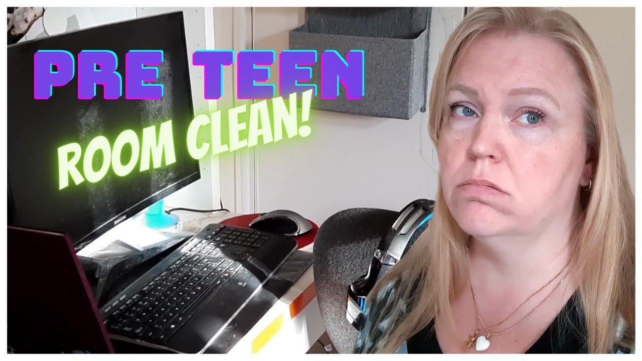 Pre teen room clean! / Come clean with me tween room.