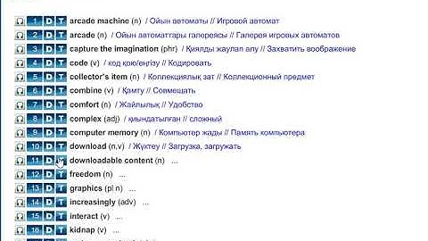 Action 10 module 3c Vocabulary 2D Gaming