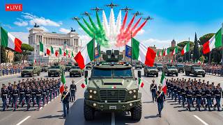 Festa della Repubblica 2026 in diretta 🇮🇹 | Spettacolare parata militare nel cuore di Roma