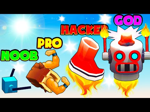 NOOB Vs PRO Vs HACKER Vs GOD Draw Climber