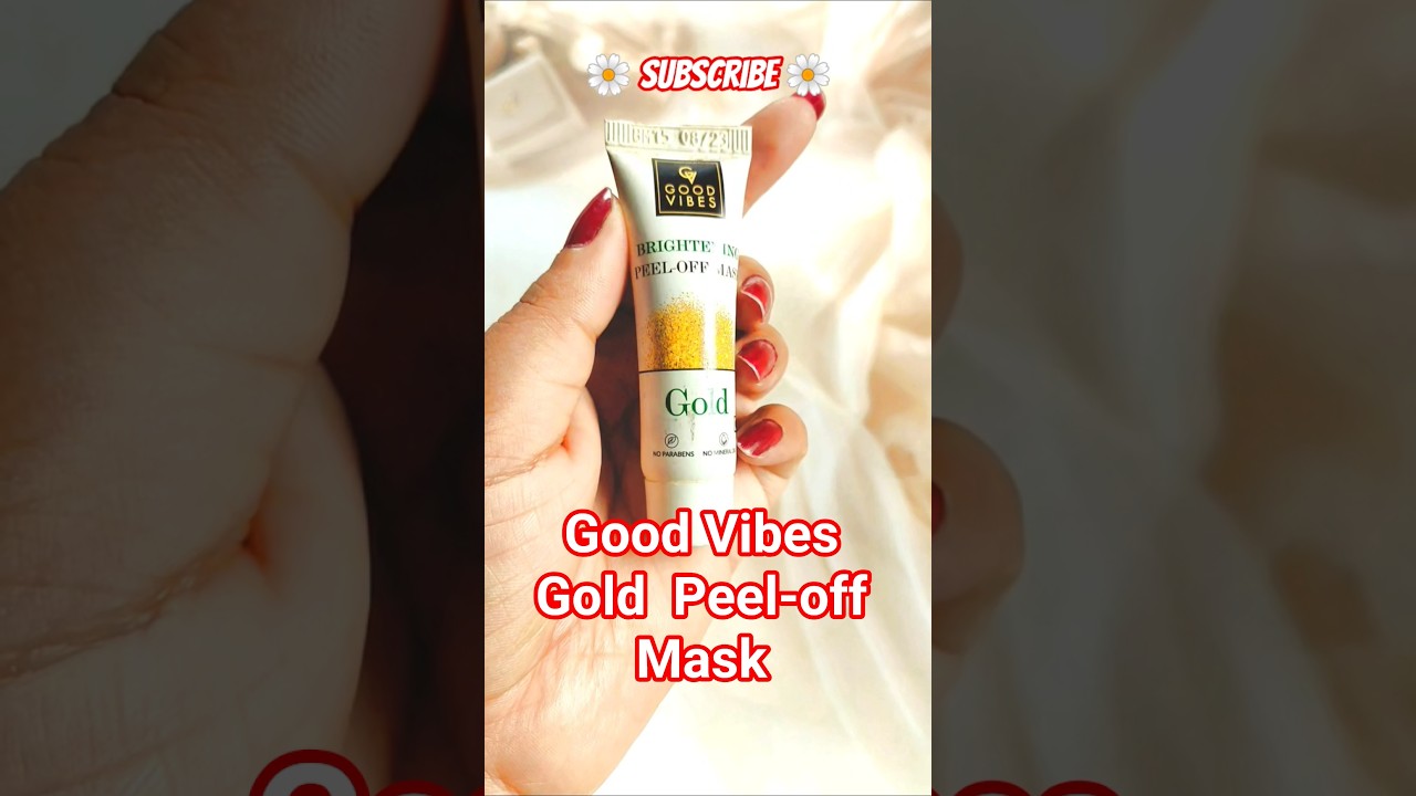 Good Vibes Gold Peel-off Mask