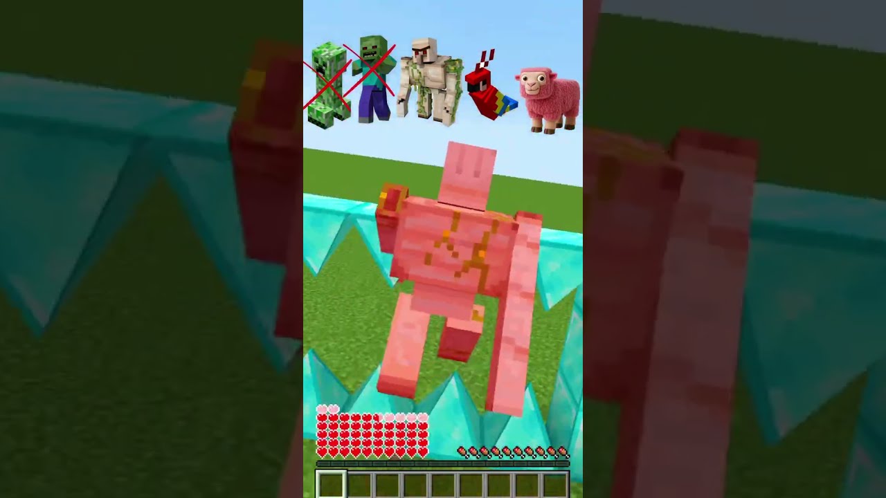 Vanilla Mobs Vs Game Escape Run Minecraft Roblox Brainrot