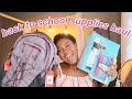 HUGE back to school supplies haul!!! // The North Face, Vera Bradley, Day Designer, Target, etc.