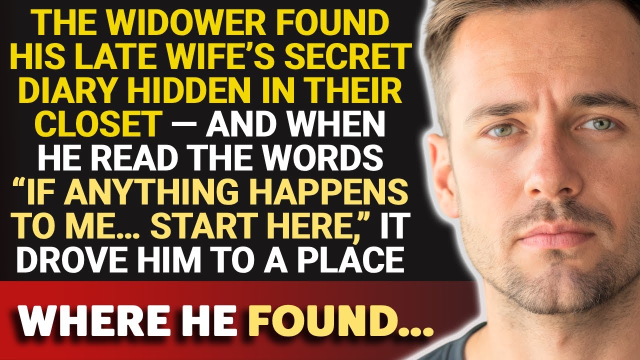 Вдовец нашел спрятанный дневник своей покойной жены — и прочитанное привело его в место, где…
