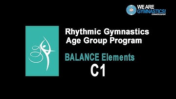 Rhythmic Gymnastics Age Group Program - Balance Element C1