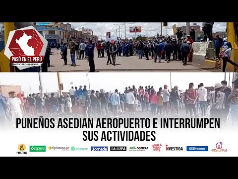 Manifestantes se enfrentan a la policia e incendian municipalidad de Cusco | Pasó en el Perú