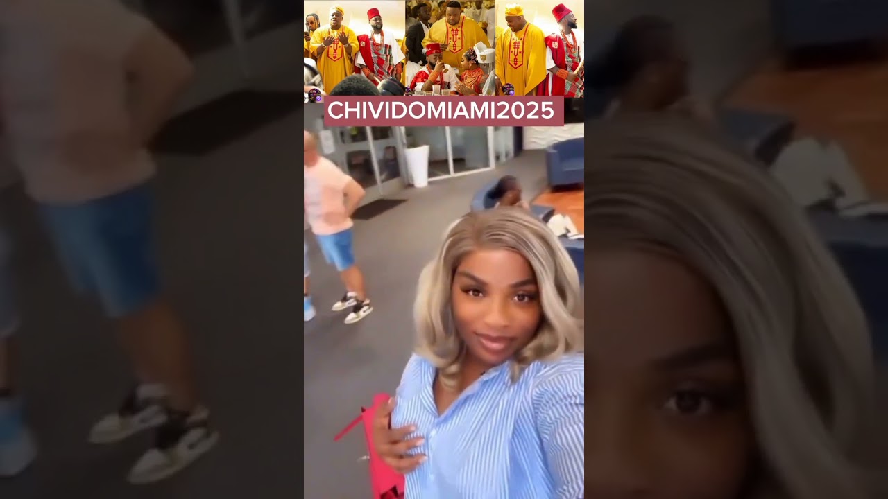 Chiefpriest's Angel is here in Miami for the wedding 