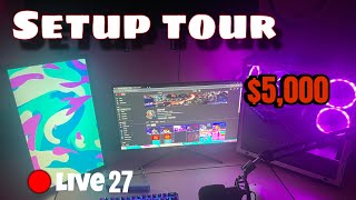 Insane 15 Year Old's $5,000 setup tour | slamed