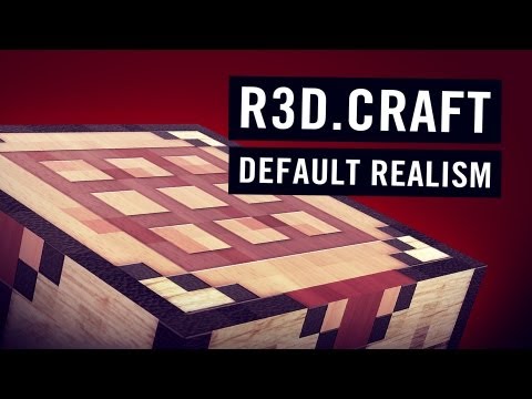 R3D.CRAFT Texture Pack Teaser: "Default Realism" (512x, 256x, 128x, 64x, 32x)