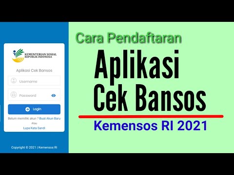 Aplikasi Cek Bansos 2021 Kemensos | Cara Pendaftaran