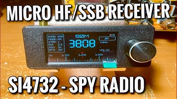 NEW! Micro Pocket HF/SSB receiver! (detailed review)