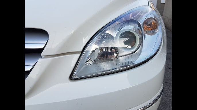 how to change main dipped bulb on Mercedes B Class W245 #headlight