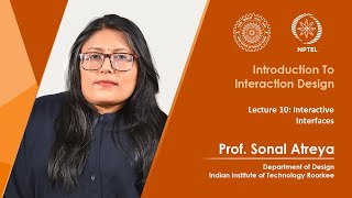 Lecture 10: Interactive Interfaces
