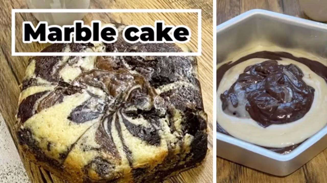 Homemade Chocolate Marble Cake Recipe | Easy Chocolate Marble Cake - YouTube