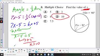 Celebrity Sect 10 4 Inscribed Angles Wealth
