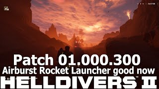 Helldivers 2 Patch 01.000.300 Nerfs and Buffs Gameplay Update screenshot 5