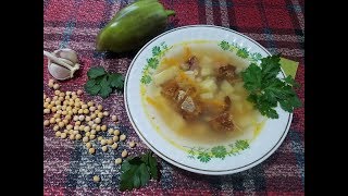 Гороховый супчик с копченостями и аджикой. Объеденье! Пошаговый рецепт. Гороховый супчик с копченостями и аджикой. Объеденье! Пошаговый рецепт.