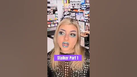 Inspired by the stalker I had in college… Part 1 #greenscreen #sephora #pov #skit #retail #mua #fyp