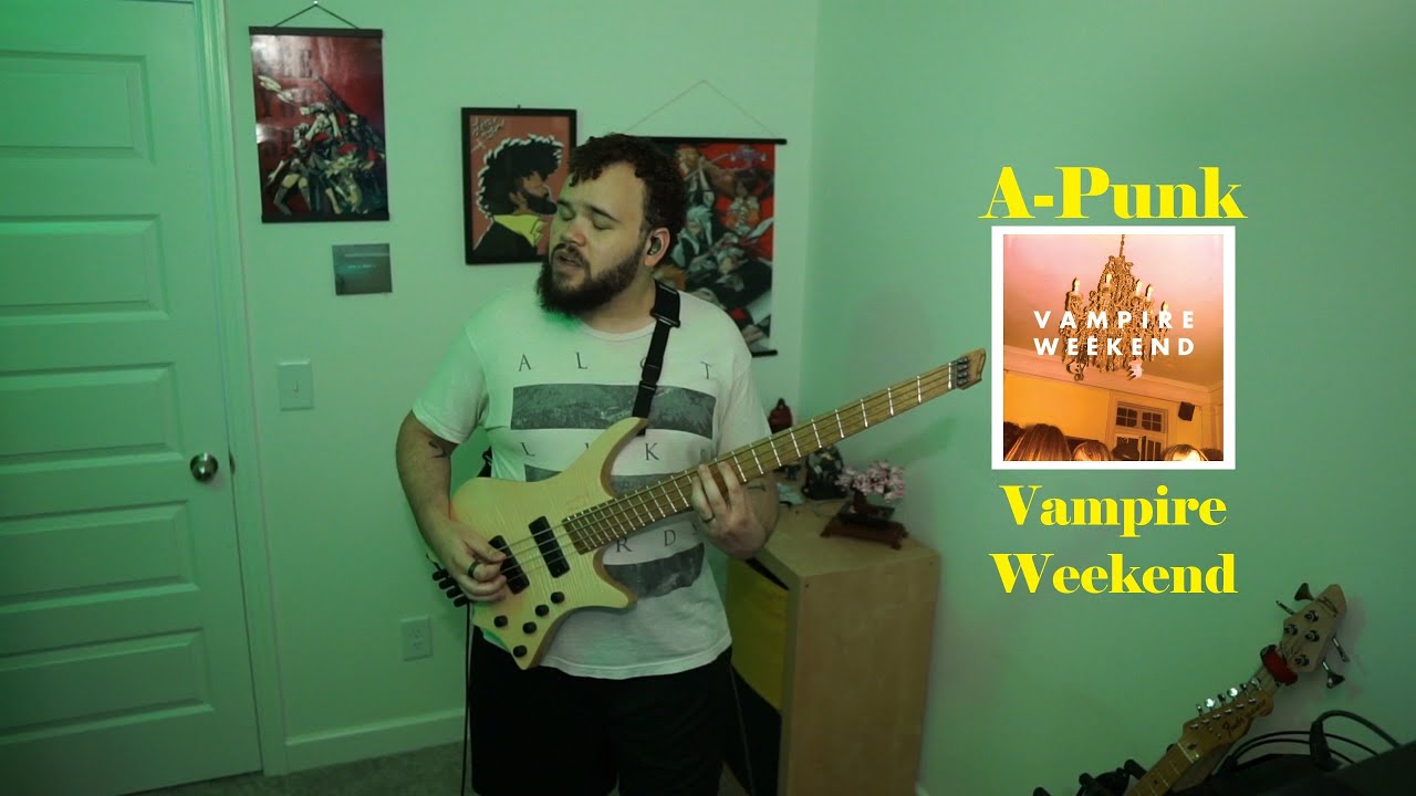 APunk Vampire Weekend (One Take Bass Cover) YouTube
