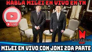 HABLA JAVIER MILEI DESDE LA CASA ROSADA ENTREVISTA CON JONI VIALE