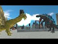 GODZILLA KAIJU CITY RUN - Animal Revolt Battle Simulator