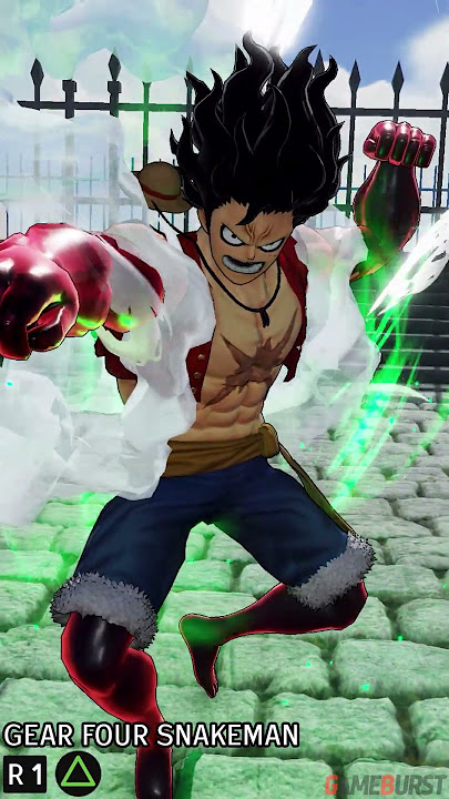 Luffy Gear 1-5 Transformation - One Piece Pirate Warriors 4