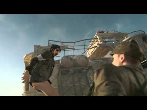 METAL GEAR SOLID V: THE PHANTOM PAIN: Quiet's Epic Fight During Rescue