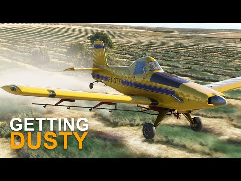 Crop Dusting | Microsoft Flight Simulator