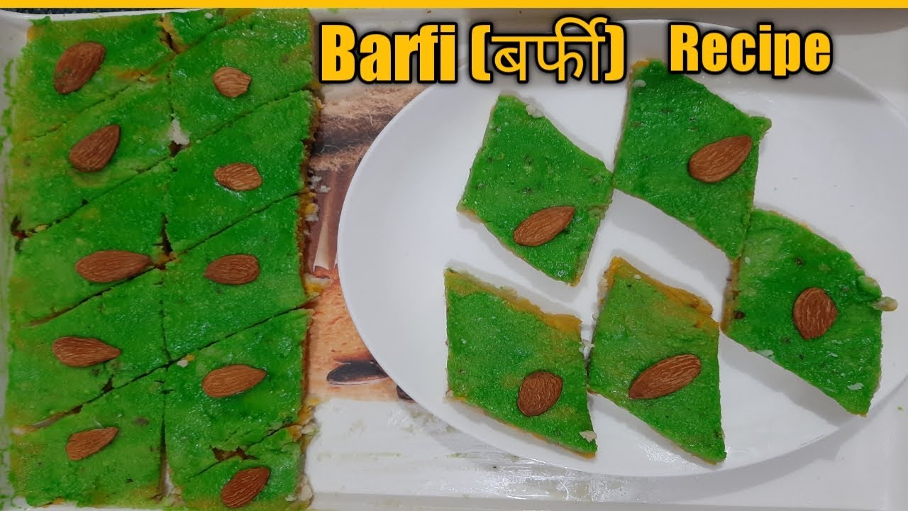 Paneer Ki Barfi Recipe | Diwali Special Recipe | How To Make Barfi At Home |Green orange White Brfi | NISHA KITCHEN HOME