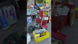 Барахолка фломаркет блошиный рынок Европа Франция Сен-дье-де-вож находки интересные вещи