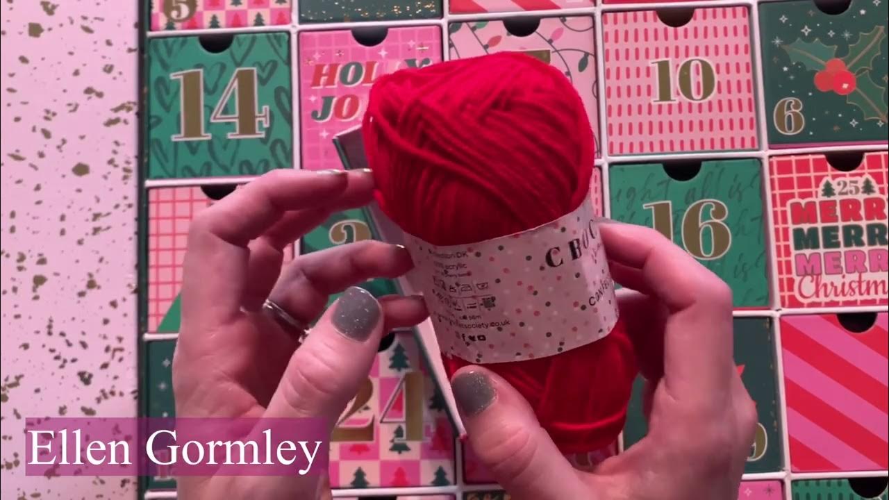 SPOILERS! Unboxing the Crochet Society Advent Calendar! YouTube SPOILERS! Unboxing the Crochet Society Advent Calendar! YouTube