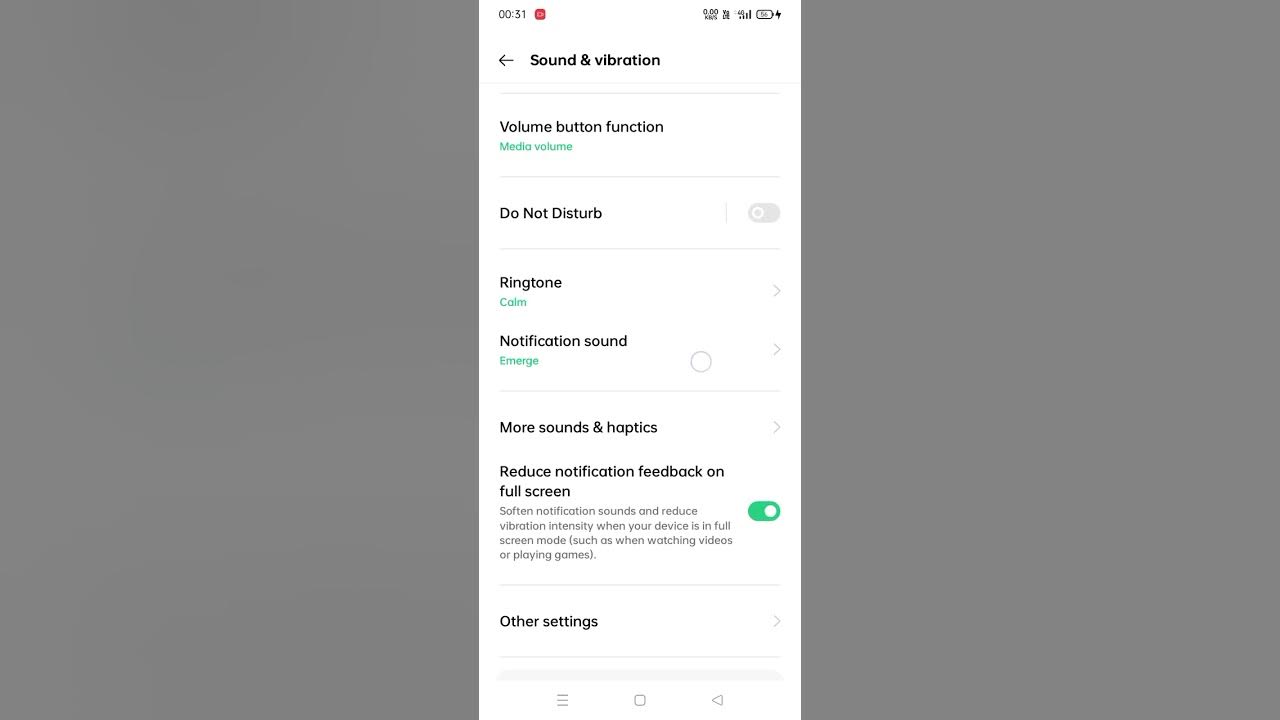 how to remove vibration when we typing YouTube