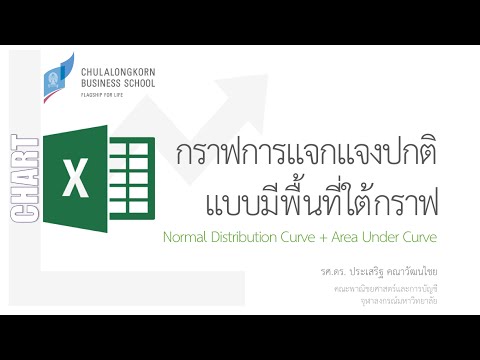 สอน Excel: การสร้างกราฟการแจกแจงปกติพร้อมกับแสดงพื้นที่ใต้กราฟ