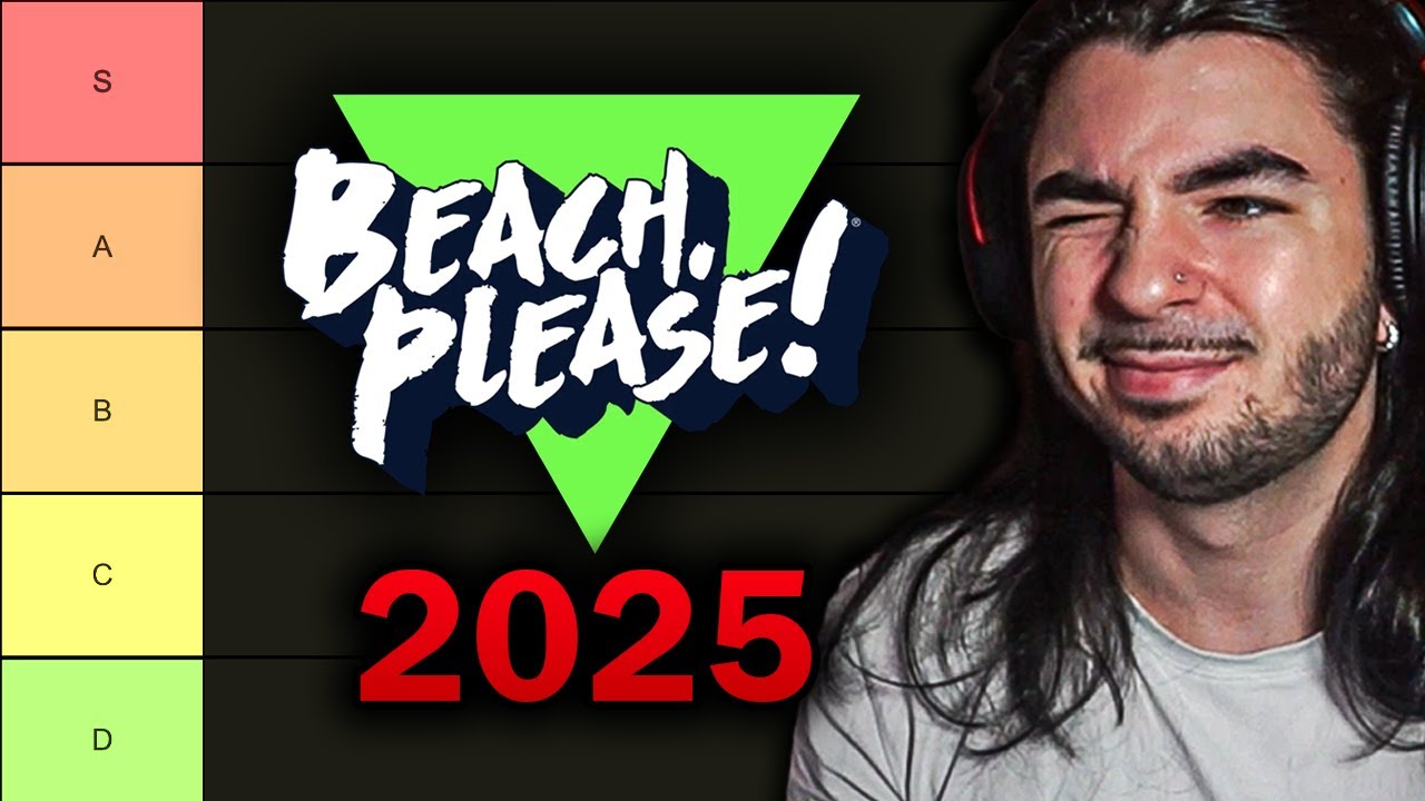 TIER LIST BEACH PLEASE 2025