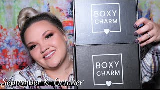 September & October BoxyCharm Unboxing | Try-On