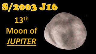 S/2003 J16: Jupiter's 13th Moon