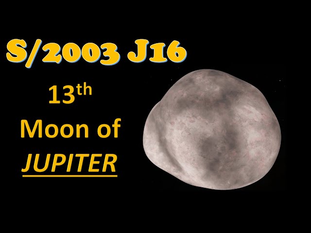S/2003 J16: Jupiter's 13th Moon - YouTube