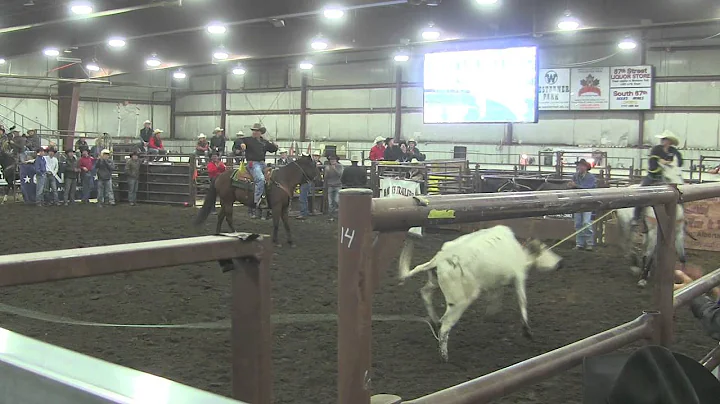 Grady Quam & Jeff Quam 5.4 seconds. Team Roping. F...