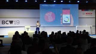 moovel (becomes REACH NOW) CEO Daniela Gerd tom Markotten at Bosch Connected World