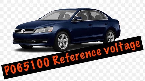 VW Passat P065100 Reference voltage circuit B open