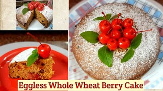 Eggless Whole Wheat Berry Cake | Mix Berry Cake | गेहूं आटा केक रेसिपी | Fruit Cake Eggless Whole Wheat Berry Cake | Mix Berry Cake | गेहूं आटा केक रेसिपी | Fruit Cake