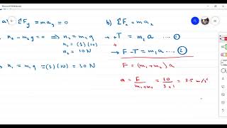 Lececture 16  Examples on Newton's Second Law