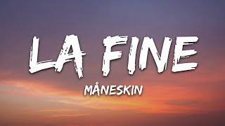 Måneskin - LA FINE (Lyrics) Resimi