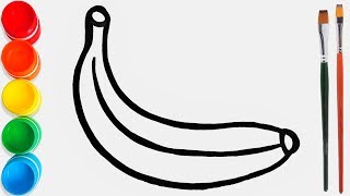 Cara Menggambar dan Mewarnai Pisang Mainan / Video Pendidikan untuk Anak-Anak Cara Menggambar dan Mewarnai Pisang Mainan / Video Pendidikan untuk Anak-Anak